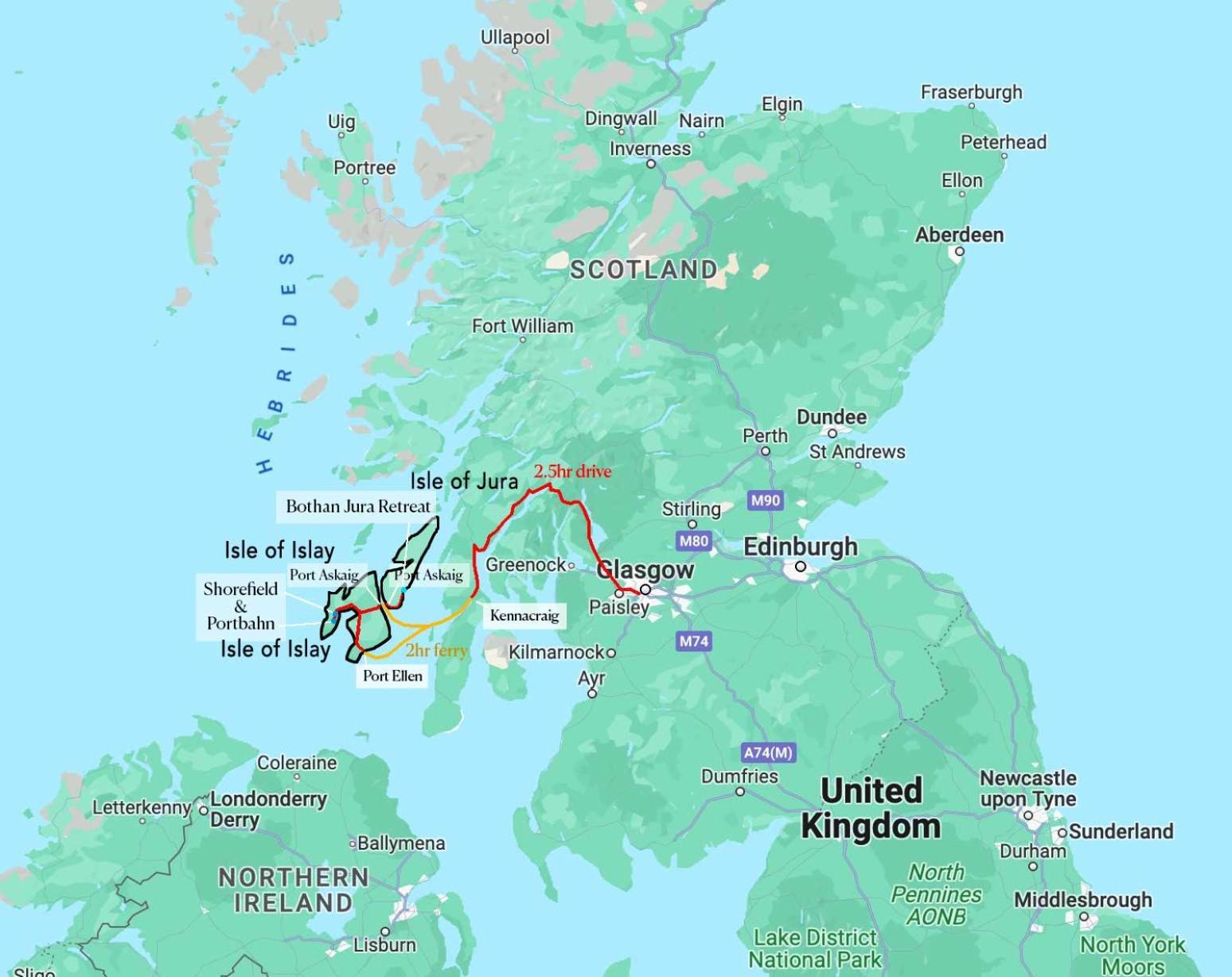 Jura, Mrs Leonard'S Cottage Craighouse 외부 사진